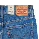Levi's 501 Women's Wedgie Straight Blue Jeans - 28x28, Small
