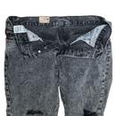 Levi's 501 Acid Wash Black Jeans - 28x26, Small