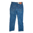 Levi's 501 Women's Wedgie Straight Blue Jeans - 28x28, Small