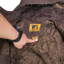 Wells Lamont Brown Hooded Quilted Jacket - XLarge