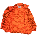 US Made Ranger Blazing Orange Duck Hunter Camo Field Shirt - Medium