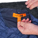 Corner Stone Blue Quilted Work Jacket - Large