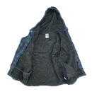 Dickies Blue Plaid Hooded Jacket - XLarge