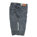 Levi's 501 Acid Wash Black Jeans - 28x26, Small