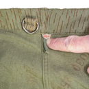 East German 1965 Model Strichtarn Camouflage Trousers - M52, Large - East German Army Surplus - Combat Trousers