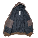 Carhartt Brown Quilted Hooded Jacket - XLarge - Army & Outdoors - Hoodies