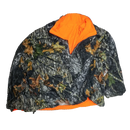 Camo Ridge Mossy Oak & Blaze Orange Camo Reversible Pullover - XLarge
