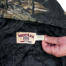 US Made West Ark USA Mossy Oak Camo Quilted Hooded Jacket - XLarge - Army & Outdoors - Hoodies