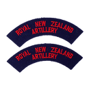 Royal New Zealand Artllery Shoulder Titles