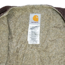 Carhartt Brown Sherpa Lined Vest - Large