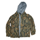 Faded Glory Woodland Camo Fleece Lined Hooded Jacket - Medium - Army & Outdoors - Hoodies