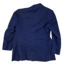 Vintage Blue Hand-Tailored Blazer - Large