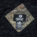 Mossy Oak Brush Camo Quilted Hooded Jacket - Large - Army & Outdoors - Hoodies