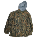 Faded Glory Woodland Camo Fleece Lined Hooded Jacket - Medium - Army & Outdoors - Hoodies