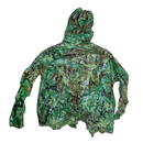 Vintage Woodland Camo PVC Rain Jacket - Small