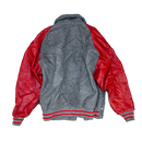 US Made Awards Grey & Red Wool Varsity Jacket - XLarge - Army & Outdoors - Bomber Jacket