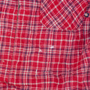 Dickies Red Plaid Quilted Shirt Jacket - XLarge