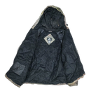 Mossy Oak Brush Camo Quilted Hooded Jacket - Large - Army & Outdoors - Hoodies