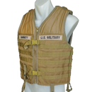 Coyote MOLLE Tactical Vest - Army & Outdoors - Combat Vests