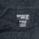 Mossy Oak Break-Up Camo & Black Fleece Jacket - Large