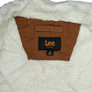 Lee Brown Sherpa Lined Chore Jacket - Medium