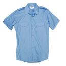 NZ Air Force Light Blue Short Sleeve Service Shirt - 40, Medium