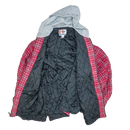 Dickies Red Plaid Quilted Shirt Jacket - XLarge