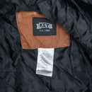 Key Brown Quilted Hooded Jacket - XLarge - Army & Outdoors - Hoodies