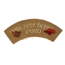 British Royal Women's Army Corps Shoulder Title