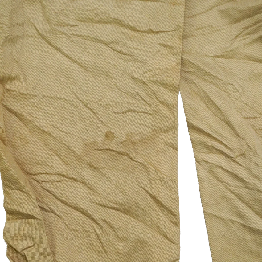 US Army 1960s Khaki Chino Trousers - 31x29, Small