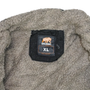 Berne Black Canvas Sherpa Lined Vest - XLarge - Army & Outdoors - Vests