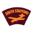 British Army 1950s South Staffordshire Regiment Glider Patch