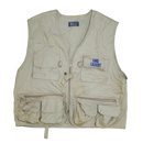 Lord Calvert Branded Beige Fishing Vest - XLarge - Army & Outdoors - Vests