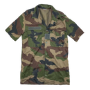 French Army Short Sleeve CE Camo Ripstop Shirt - XSmall