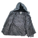 Dickies Grey Quilted Hooded Jacket - Large