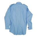 NZ Air Force Light Blue Long Sleeve Service Shirt - 40, Medium
