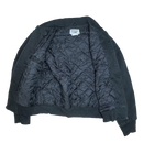 USGI 90s Officers Black Lined Windbreaker Jacket - Large