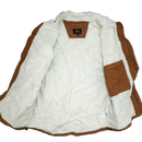 Lee Brown Sherpa Lined Chore Jacket - Medium