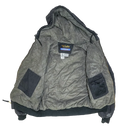 Walls Zero-Zone Black Quilted Hooded Jacket - Large