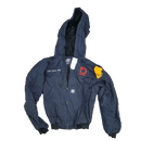 Berne Blue Quilted Hooded Jacket - Small
