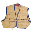 Vintage AH Fowler Khaki Fly Fishing Vest - XLarge