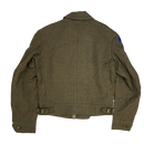 US Army M1944 Ike Jacket Modified w/ Zip-Front - 34S, Small