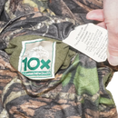 10X Mossy Oak Camo Reversible Hooded Jacket - 2XLarge - Army & Outdoors - Hoodies