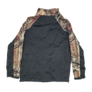 Mossy Oak Break-Up Camo & Black Fleece Jacket - Large