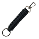 Black Paracord Keychain