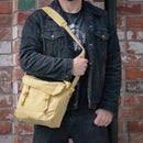 Medium Canvas Haversack - Khaki - Bushtracks - Shoulder Bags