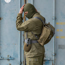 East German Combat Rain Camo Pack - East German Army Surplus - Day Packs