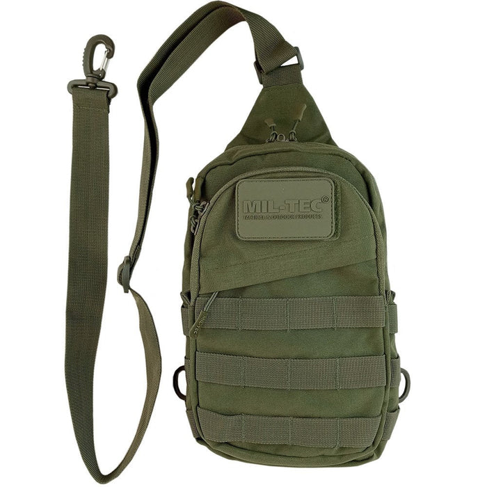 Mil-Tec heren sling tas, zwart, One size