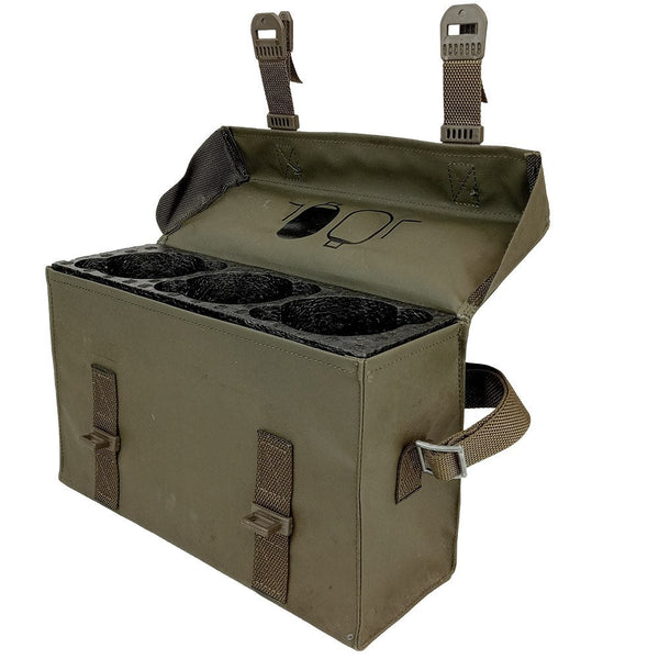 Swiss Cannister Transport Bag - Swiss Army Surplus - Shoulder Bags