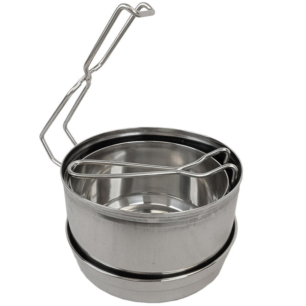 Czech Style Stainless Steel Mess Kit - Mil-Tec - Mess Kits